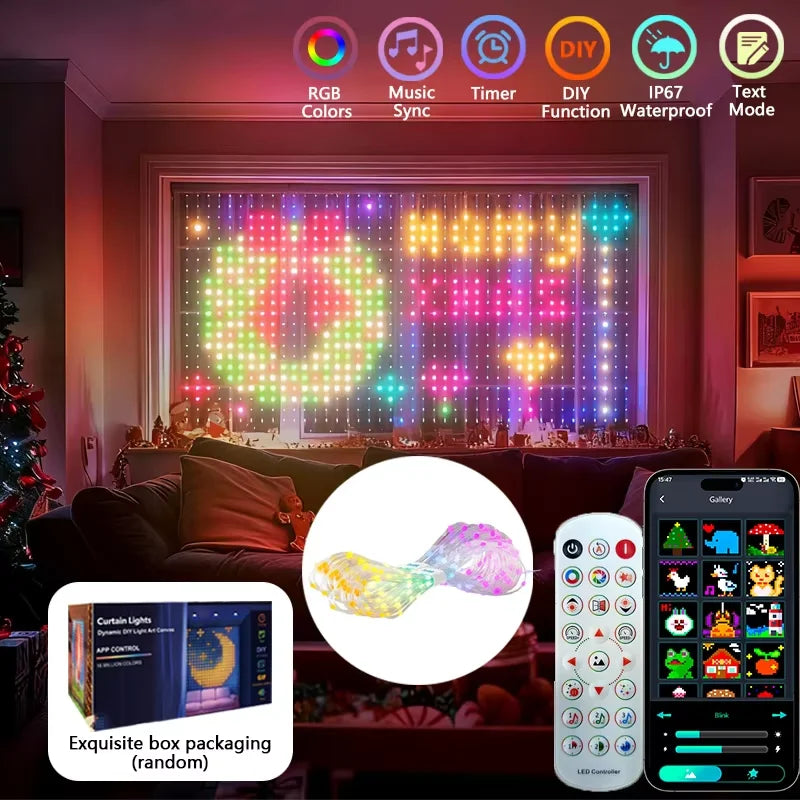 Lunova Glow Smart Curtain Lights